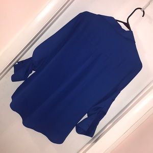 Express Tops - Royal blue express portofino shirt Express Tops - Royal blue express portofino shirt